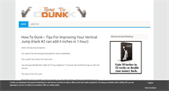 Desktop Screenshot of howtojumphigherpro.com